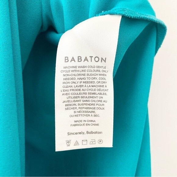Babaton Aritzia '90s‎ Slit Midi Dress M - Picture 4 of 5